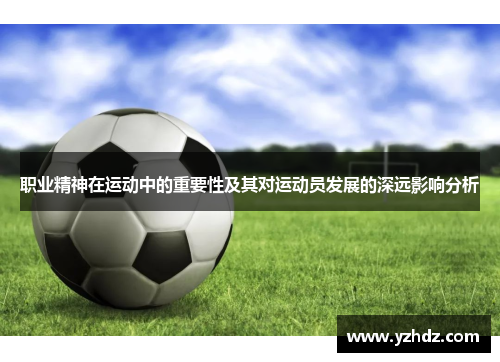 职业精神在运动中的重要性及其对运动员发展的深远影响分析